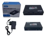 switch hdmi splitter distribuidor hdmi 1 para 4 divisor ad1423