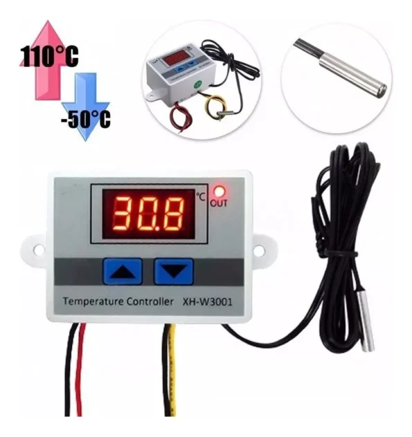Controlador Temperatura Digital Termostato 10a 110 220 Volts W30012