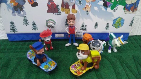 coleção brinquedo patrulha canina miniatura 10 pçs 9120a2