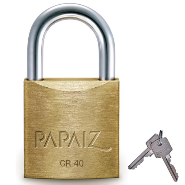 Cadeado De Latao 40mm Papaiz Cr40 (2)
