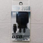 Carregador Turbo Dual Usb 5.8a Leon Tipo Iphone (1)
