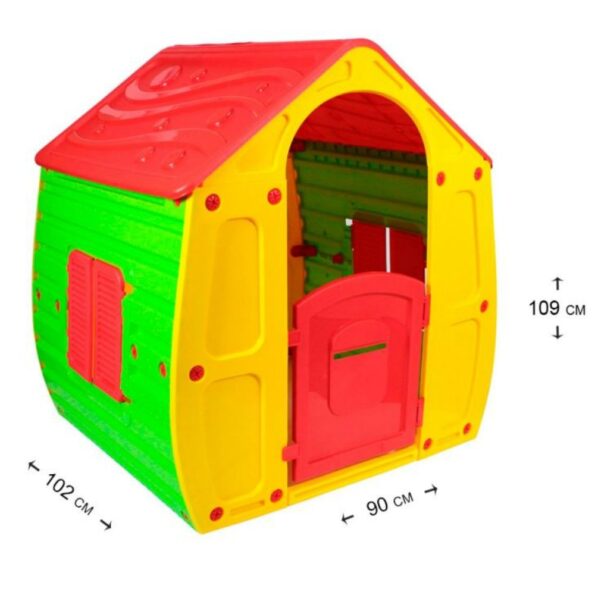 Casinha De Brinquedo Magical Bel 561234 102cmx90cmx109cm (1)