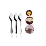 Colher De Mesa Classic Inox 3pçs Ud211 Promoção (1)
