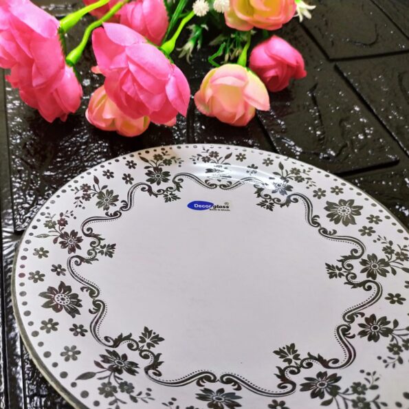 Conj. C4 Pratos Fundo Ø 23,5 Cm 17749 Decorglass Promoção (1)