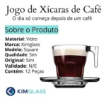 Conjunto Xicara De Cafe Expresso 75,5mmx60mm 80ml 12pçs Vd66 (1)