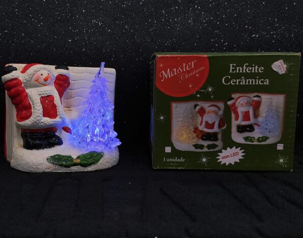 Enfeite Ceramica Decorativo Com Led Bx5824 8276207 (1)