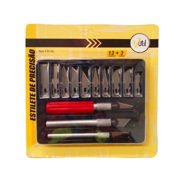 Estilete De Precisão 13 Lam +3 Cab Fr106 123 Util