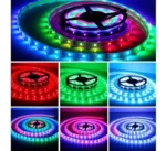 Fita Faixa De Led Strip 5m 12w 5v Ccontrole Rgb5050 Coba (1)