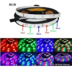 Fita Faixa De Led Strip 5m 12w 5v Ccontrole Rgb5050 Coba (1)