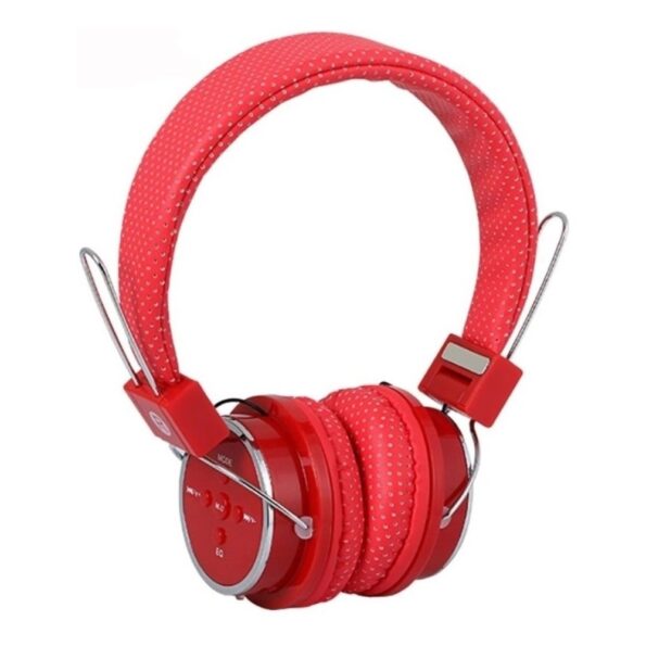 Fone De Ouvido Bluetooth B05 Vermelho (1)