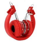 Fone De Ouvido Bluetooth B05 Vermelho (1)
