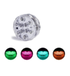 Luminaria De Piscina Led Rgb Com Controle 2w Lk-3099 Luatek (1)