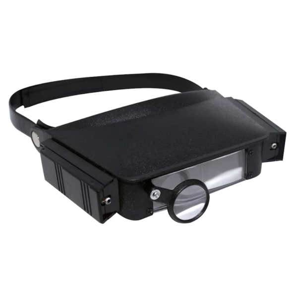 Lupa De Cabeça Pala Com 3 Lentes Western Lp-40 (2)