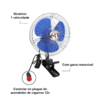 Mini Ventilador Automotivo 8 Home More 12v Hm-118 (2)