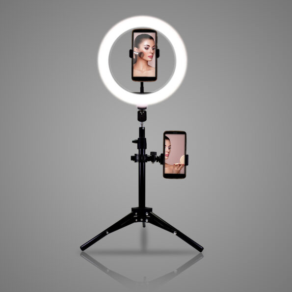Ring Light 25,4cm 5w Usb Led Mbtech 3 Funções Mb8437 (2)