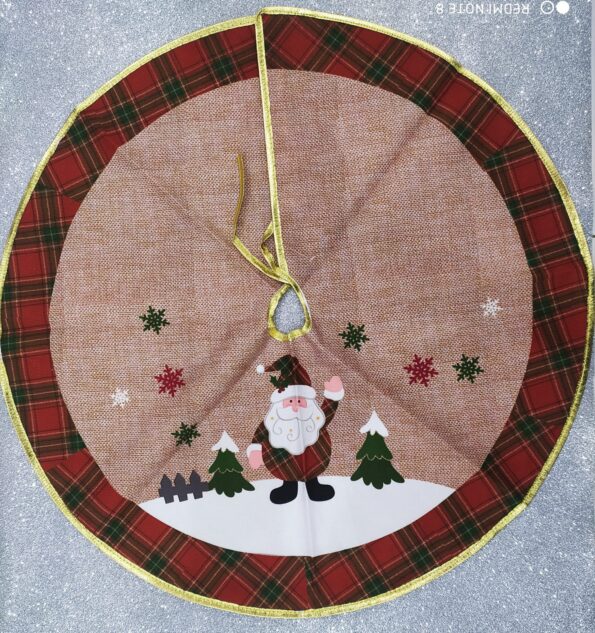 Saia Parvore Natal Aveludada (1)