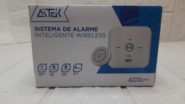 Sistema De Alarme Inteligente Wireless 5v150ma Alpha-000 Ait (1)