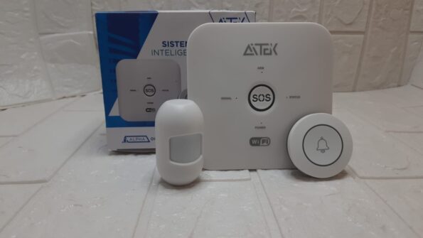 Sistema De Alarme Inteligente Wireless 5v150ma Alpha-000 Ait (3)