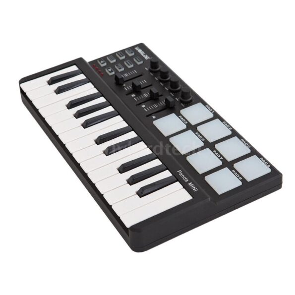 teclado controlador m-vave smk-25 – midi 25 tecla faça suas musicas e batidas (1)
