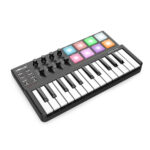 teclado controlador m-vave smk-25 – midi 25 tecla faça suas musicas e batidas (1)
