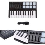 teclado controlador m-vave smk-25 – midi 25 tecla faça suas musicas e batidas (1)