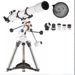 telescopio astronomico refrator profissional le-2063 it blue