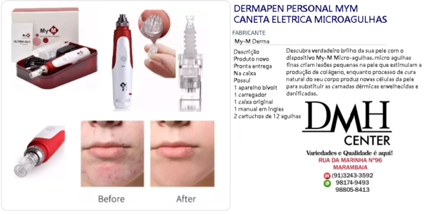 Caneta Elétrica Microagulhamento Bivolt Dermapen My M-logo (1)