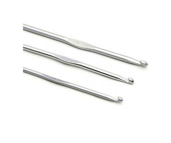 Kit Com 3 Agulhas De Crochê, Western