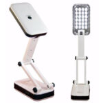 Luminária De Mesa Articulada 24 Leds Recarregável Abajur (2)