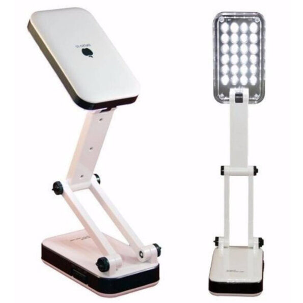 Luminária De Mesa Articulada 24 Leds Recarregável Abajur (3)