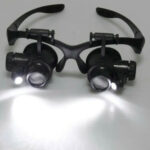Lupa De Cabeça Óculos Relojoeiro 8 Lentes Profissional (1)