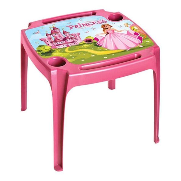 Mesa Infantil Rosa Label Princess 25238 570x570x430mm (1)