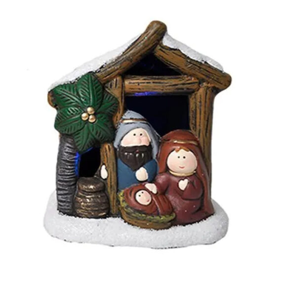 Presepio De Ceramica Casinha Cled 8276307 (1)