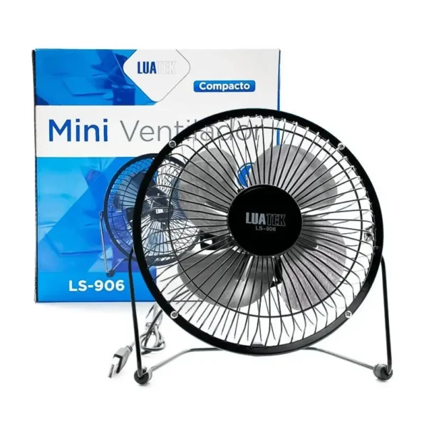 mini ventilador com conector usb ls-906 2
