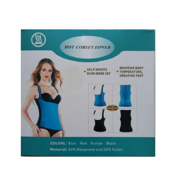 Blusa Hot Corset Termico P Perca Gordur Com Zipper Yn2016