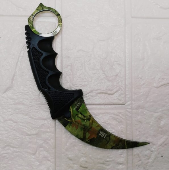 Canivete Karambit Slk-d30 Luatek 19cm Selva Verde (2)