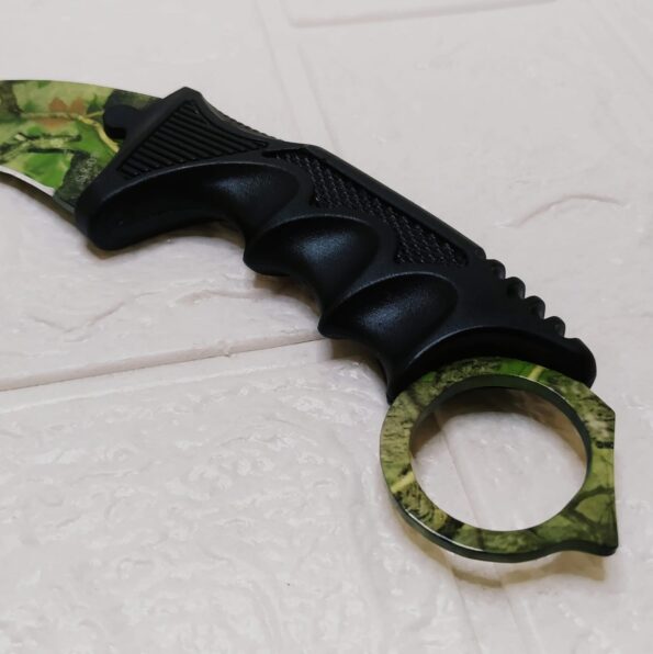 Canivete Karambit Slk-d30 Luatek 19cm Selva Verde (4)