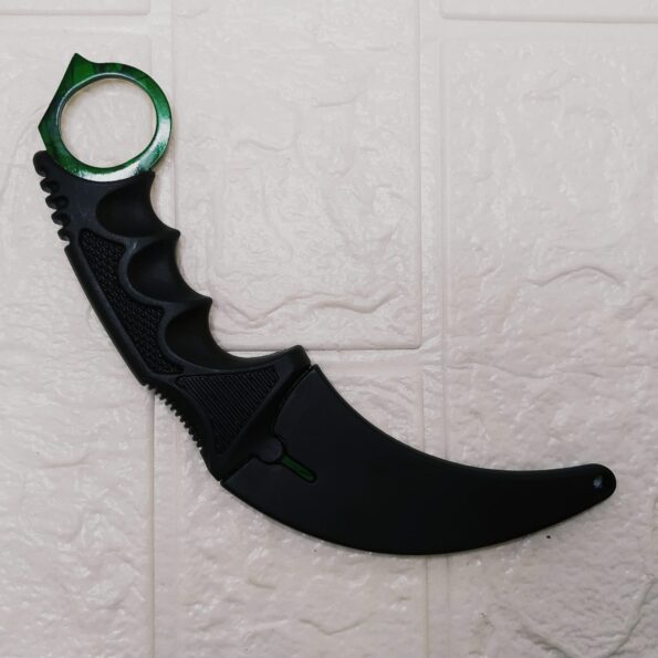 Canivete Karambit Slk-d30 Luatek 19cm Verde Escuro (1)