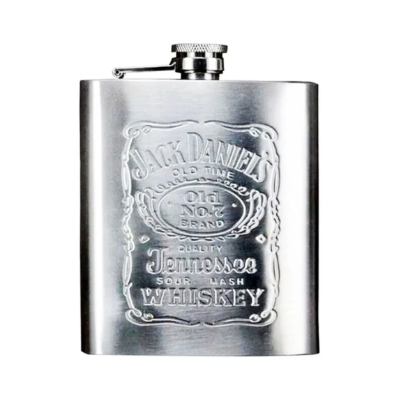 Cantil Bolso Inox Pbebidas Tam P 180ml 6oz Sg-6 9.5×9.5cm