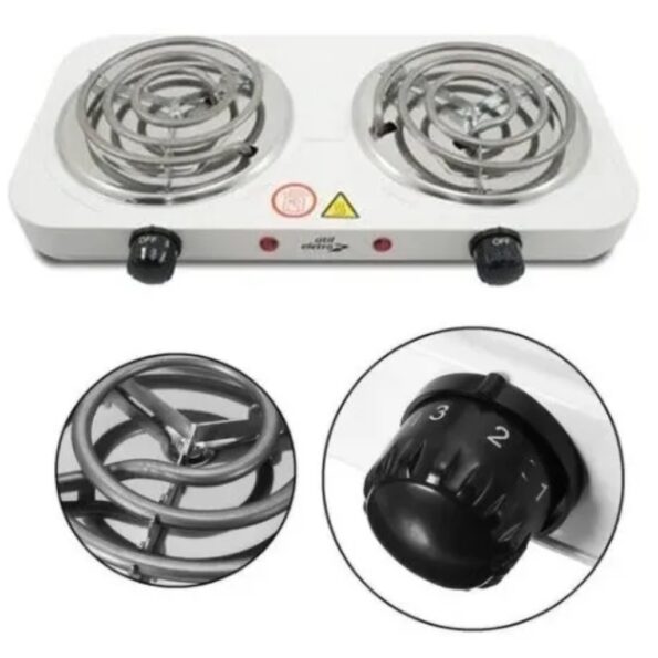Fogão Fogareiro 2 Bocas Eletrico 127v 2000w Cd-40 (1)