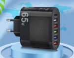 HBANCO DE DADOS ANUNCIOcarregador turbo 65w 5 portas usb 1porta tipo c profissional lyk-881 – preto (2)