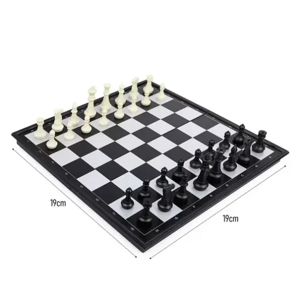 Jogo De Xadrez Magnético Compacto Viagens 19×19 2