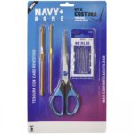 Kit Costura Croche Navy 9pçs