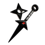 Kunai Naruto 23,5cm + Shuriken Ninja Anime (1)