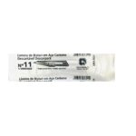 Lamina De Bisturi Em Aço Descartavel N 11 Descarpack 1un (2)