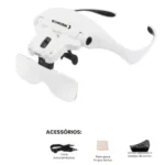 Óculos Com Lupa de Cabeça e Luz LED – BOM-7460 – Bomvink 1