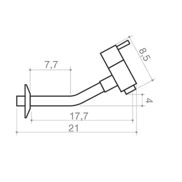 Torneira Cozinha Mesa Bica Bx Luxo Napoles Cromado 20cm 3169 (2)