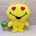 Urso De Pelucia Diversos 16cm A 22cm 1410-1 Tuka Toy – Emoji Apaixonado