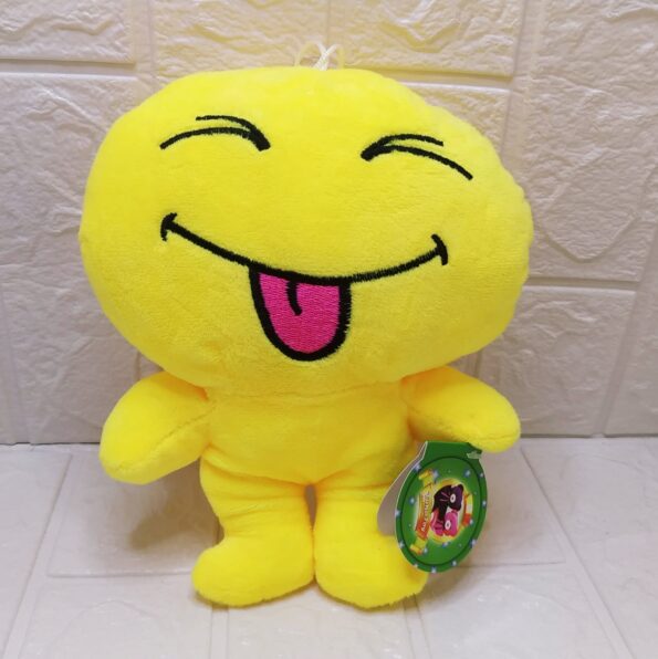 Urso De Pelucia Diversos 16cm A 22cm 1410-1 Tuka Toy – Emoji Mandando Lingua