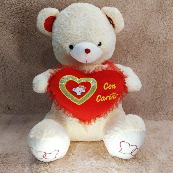 Urso De Pelucia Gigante 1,20m 112821vtk Tuka Toy (1)